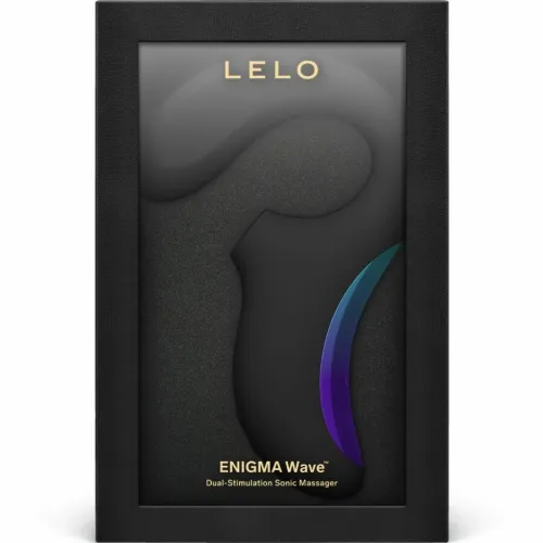 lelo enigma wave czarny - intymny masażer soniczny z technologią wavemotion na Arena.pl