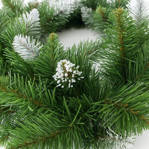 WIANEK ŚWIĄTECZNY GĘSTY OZDOBA ŚWIĄTECZNA NA DRZWI STÓŁ WIENIEC ZIELONY 65 na Arena.pl