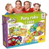 GRY EDUKACYJNE dla 4 LATKA Pory Roku i Czas