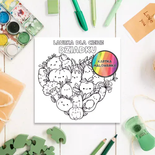 Karnet Kolorowanka, Owoce Dla Dziadka na Arena.pl