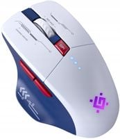 Myszka DEFENDER Mysz Bluetooth Bezprzewodowa Biała Podświetlenie Gamingowa