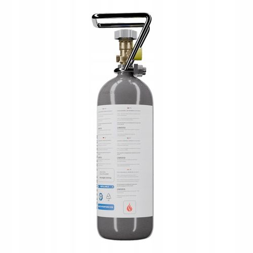 Butla CO2 Intergases o pojemności 2 kg, Wysokiej Czystości, Dwutlenek Węgla na Arena.pl