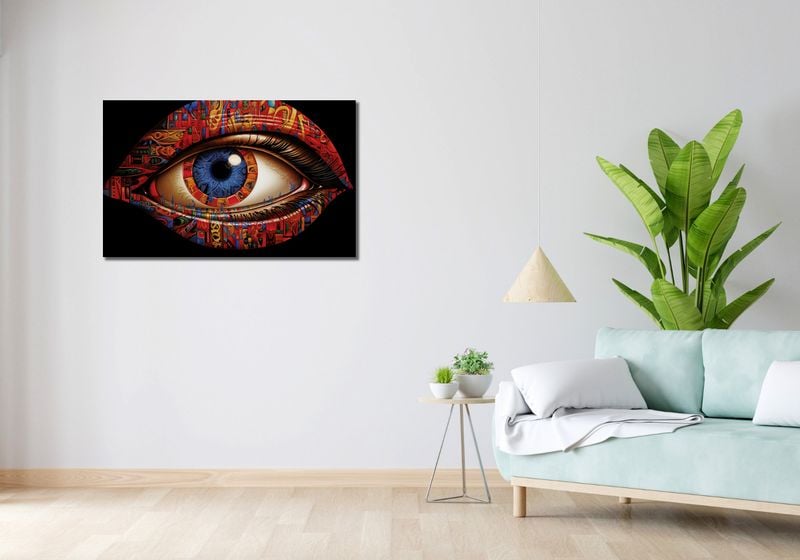 Obraz 100x60cm W Oku Obserwatora zdjęcie 2