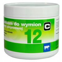 Balsam do wymion z olejkiem z mięty pieprzowej "12", 500 ml, - CanAgri