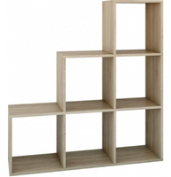 Regał Otwarty Schodkowy Niski 115 cm Sonoma SPOT TS - 3 Kolory