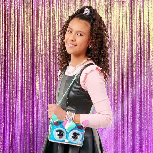 PURSE PETS Y2K CORN JEDNOROŻEC TOREBKA INTERAKTYWNA Z OCZAMI I DŹWIĘKIEM na Arena.pl