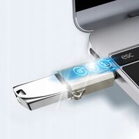 Kabel Joyroom USB - USB typ C 0,1 m srebrny