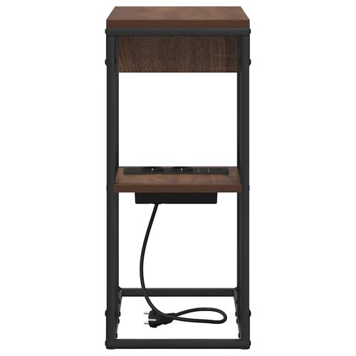 Stolik nocny Brązowy dąb 41.5 x 26 x 60.5 cm na Arena.pl