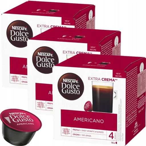 Kapsułki Dolce Gusto AMERICANO 48 kaw zdjęcie 4