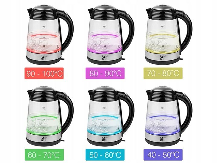 Czajnik z regulacją temperatury LAFE CEG015 1,7l zdjęcie 2