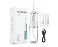 ZESTAW IRYGATOR DO ZĘBÓW BEZPRZEWODOWY DENTYSTYCZNY MOCNY 5 DYSZ 3 TRYBY