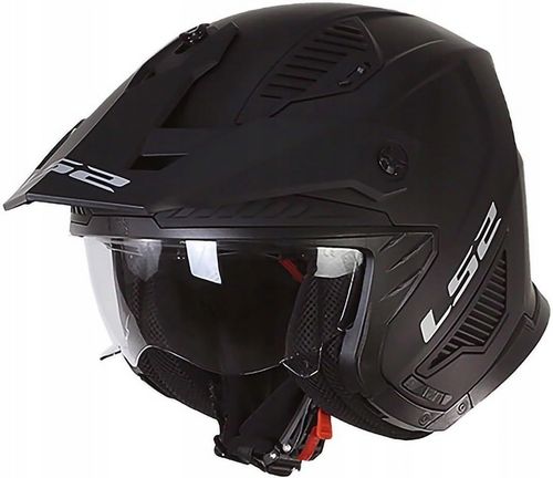 KASK MOTOCYKLOWY SZCZĘKOWY LS2 OF606 DRIFTER SOLID MATT BLACK - 06 na Arena.pl