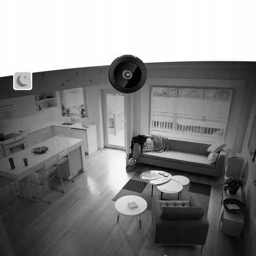 MINI KAMERA WIFI SZPIEGOWSKA IP SMART FULL HD MONITORING BEZPRZEWODOWA A9 na Arena.pl