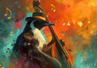 Plakat 66,5x46,5cm Pingwinia Nuta