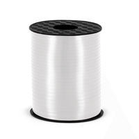 Wstążka tasiemka do balonów biała