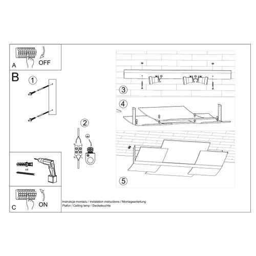 Plafon CELIA chrom na Arena.pl