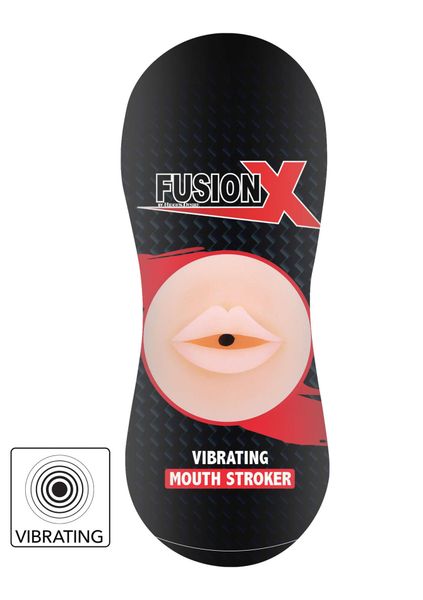 Vibrating Stroker Mouth Light Skin Tone zdjęcie 1