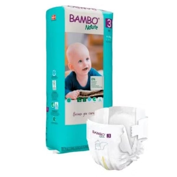 Bambo Nature 3 Midi 4-8 kg, 52 szt. zdjęcie 2