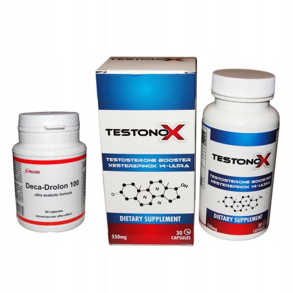 Testonox + Deca Drolon Siła Masa Testosteron zdjęcie 1