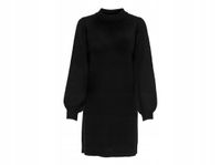 Sukienka damska JDY JDYRUE L/S HIGH NECK Czarny roz.L