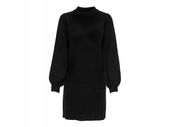Sukienka damska JDY JDYRUE L/S HIGH NECK Czarny roz.L