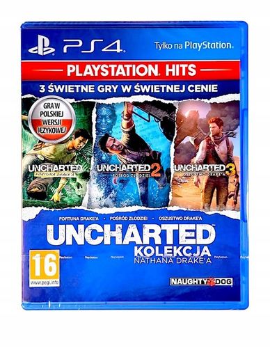 UNCHARTED KOLEKCJA NATHANA DRAKE'A / PL / PS4 PS5 na Arena.pl