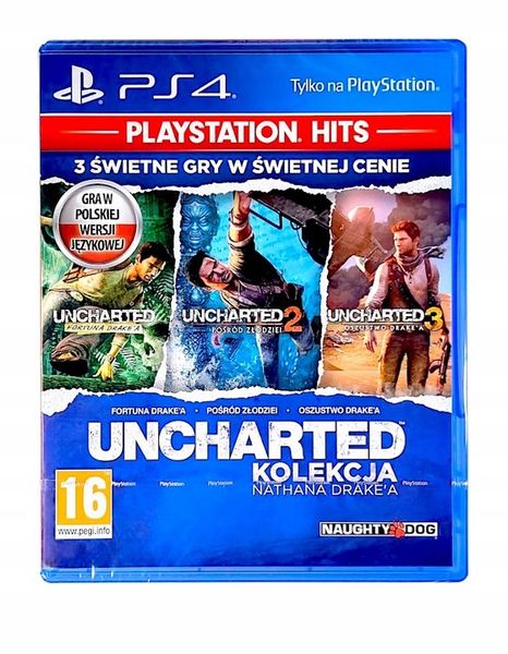 UNCHARTED KOLEKCJA NATHANA DRAKE'A / PL / PS4 PS5 zdjęcie 1