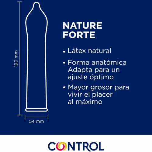 control adapta forte 144 szt. prezerwatywy anatomiczne, nawilżane na Arena.pl