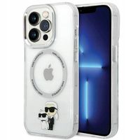2 x ETUI SILIKONOWE KARL LAGERFELD KARL&CHOUPETTE MAGSAFE DO IPHONE 13 PRO