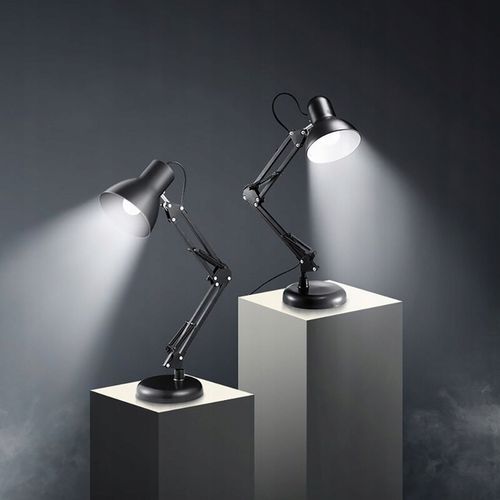 LAMPKA LED na E27 BIURKOWA Szkolna Nocna KREŚLARSKA regulowana BIAŁA na Arena.pl