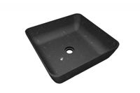 Umywalka z kamienia naturalnego Inachos - kolor czarny