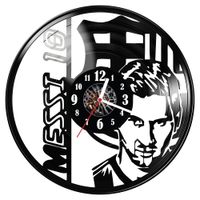 Zegar ścienny z płyty winylowej Messi 278.14