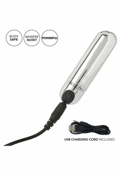 calexotics rechargeable hideaway bullet mini masażer usb 10 trybow zdjęcie 6