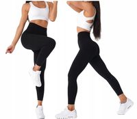 LEGGINSY Getry Fitness MODELUJĄCE kryjące Sport XL/XXL