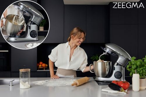 ROBOT Kuchenny Planetarny MIKSER 2200W XXL Duży Misa 6,5l 3 Końcówki na Arena.pl