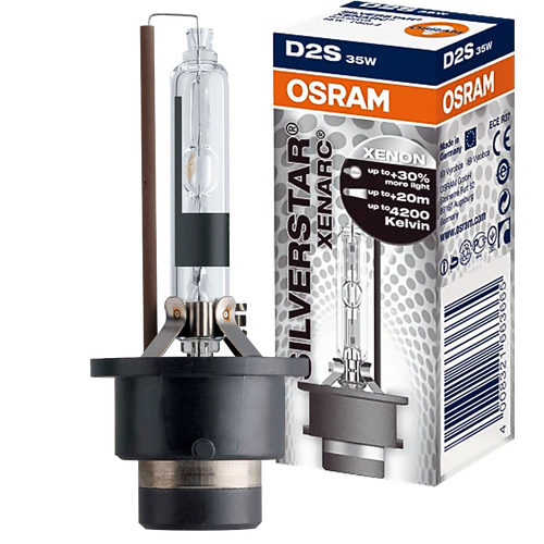 D2S OSRAM SILVERSTAR Żarnik Palnik Xenon Żarniki Mocne Światło 35W !!! na Arena.pl
