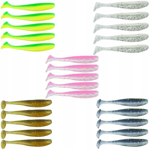 ZESTAW na spinning 25 PRZYNĘT FL 10 główek+ PUDEŁKO OKOŃ SZCZUPAK M 5,5cm na Arena.pl