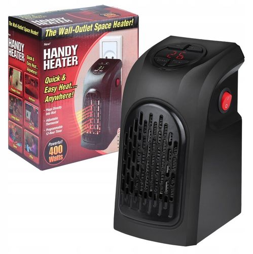 MOCNY MINI GRZEJNIK ELEKTRYCZNY FARELKA DO KONTAKTU HEATER 400W na Arena.pl
