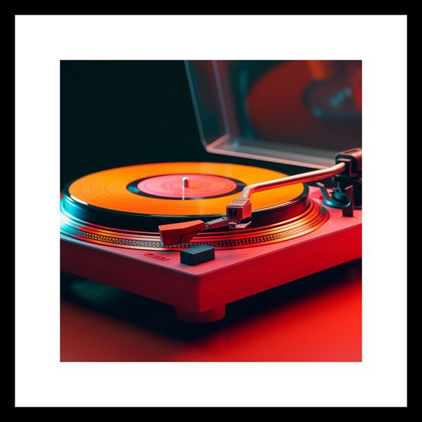 Plakat 30x30cm Retro Granie zdjęcie 3