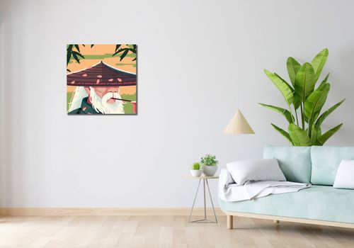 Obraz 60x60cm Starszy Dziadzio na Arena.pl