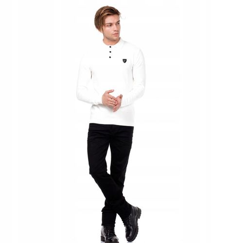CIPO BAXX SWETER SLIM FIT POLO KOŁNIERZYK~M na Arena.pl