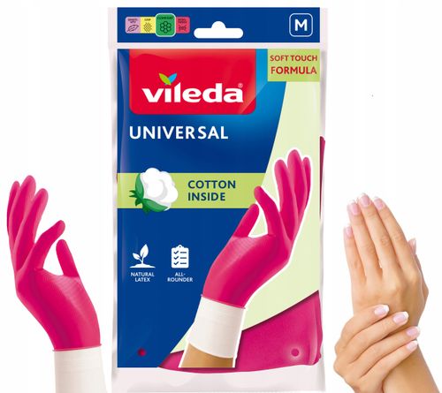 Rękawice Vileda Universal "M" na Arena.pl
