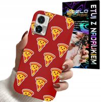 ETUI CASE DO MOTOROLA EDGE 30 NEO / LITE - PIZZA DAMSKIE WZORY PĄCZKI WZORK