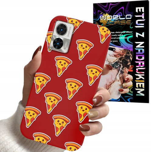 ETUI CASE DO MOTOROLA EDGE 30 NEO / LITE - PIZZA DAMSKIE WZORY PĄCZKI WZORK na Arena.pl