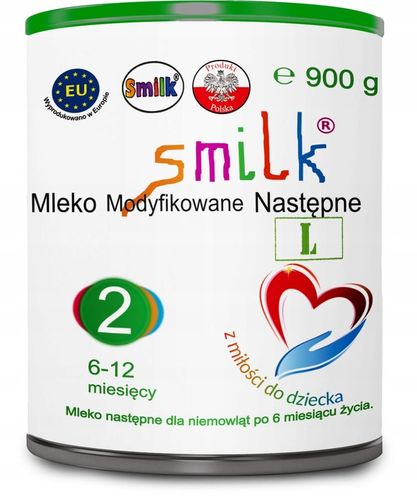 Smilk 2 Mleko Modyfikowane Następne dla Niemowląt 900g na Arena.pl