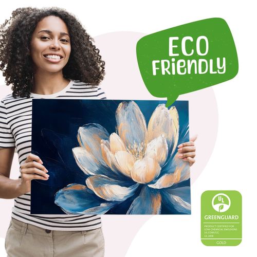 Obraz Do Salonu Abstrakcja Malowane Kwiaty Rośliny Natura 30cm x 20cm na Arena.pl