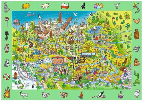 PUZZLE 100 OBSERWACYJNA SPY GUY 15596 na Arena.pl