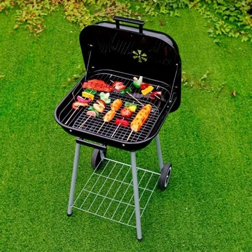Grill węglowy Modern Home 43 x 40 cm zdjęcie 4