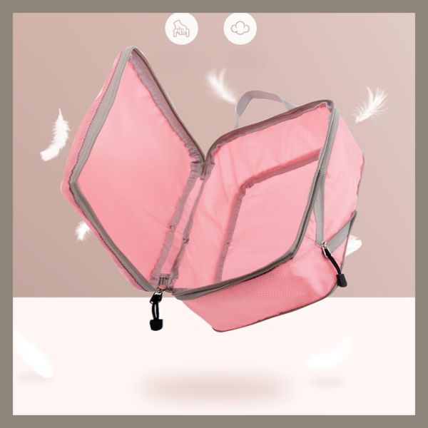 Organizer Kompresyjny  Zestaw 3 Szt     Różowy zdjęcie 3