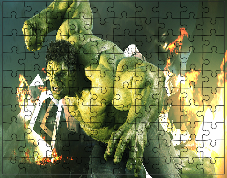 Puzzle Hulk zdjęcie 1